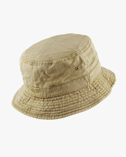 The Hat Depot - Pigment Cotton Bucket Hat